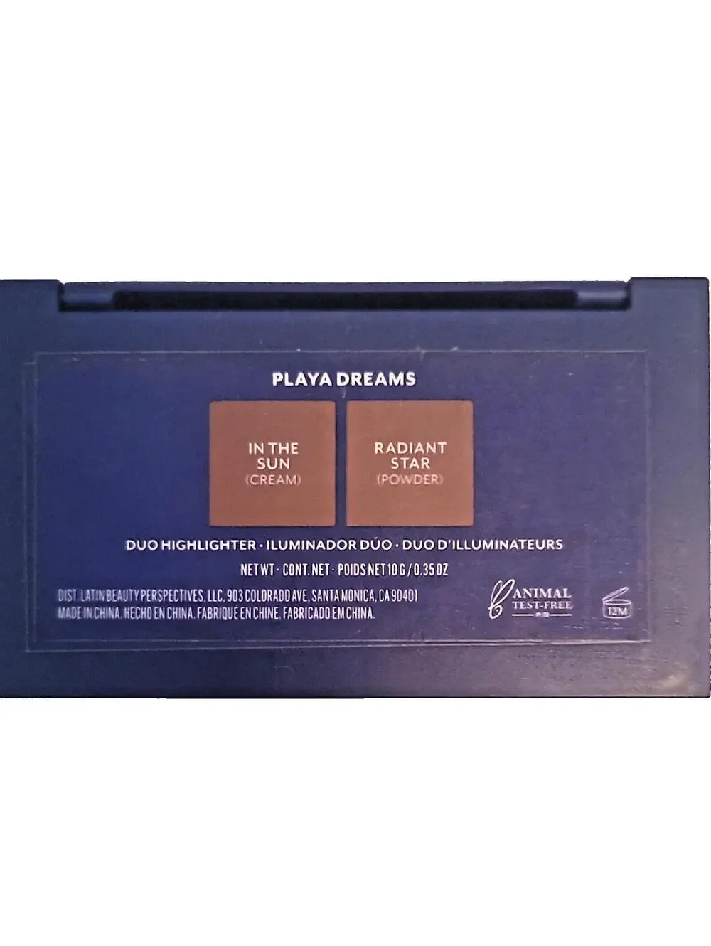 Treslúce Beauty Playa Dreams Highlighter In The Sun Radiant Star Cream Powder 1…